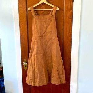 EUC garden pinafore dress. Brand Seasalt Cornwall UK sizing